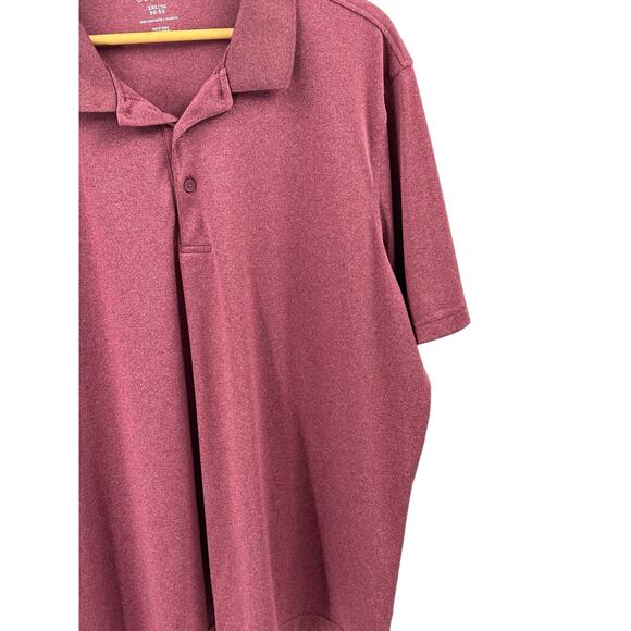 George XXL Red Polo Golf Shirt Casual Pullover - Picture 2 of 6